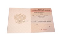 Аттестат 11 класс 1994–2006